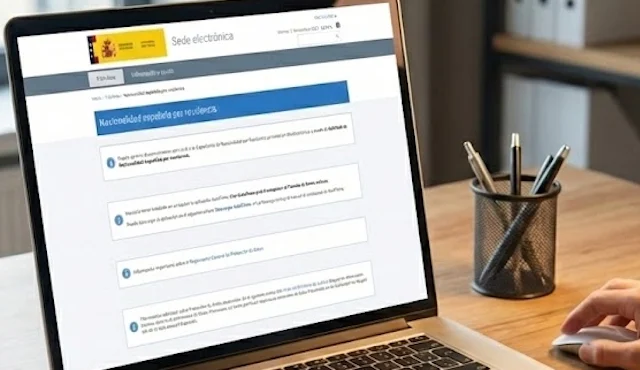 solicitud de nacionalidad española por residencia sede electrónica